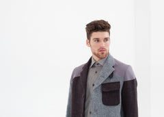 Crazy Mallory Jacket in Blue Mix