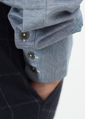 חולצת אוסטין בכחול