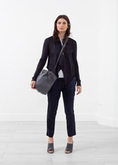 קרדיגן צווארון עטוי