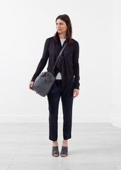 קרדיגן צווארון עטוי